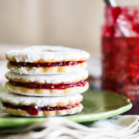 Jam Filled Sandwich Cookies (Zirochki) Image