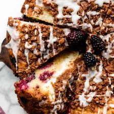 Blackberry Cream Cheese Crumb Cake Recipe Page