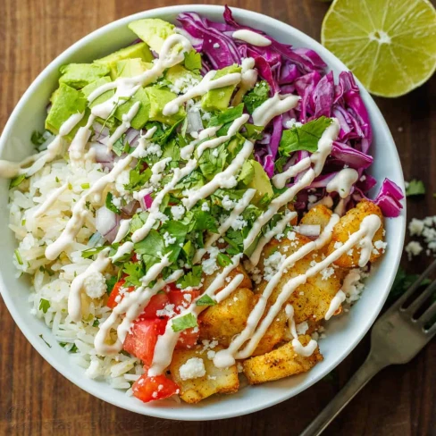 Fish Taco Bowls Recipe Image