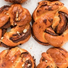 Chocolate Hazelnut Babka Buns Recipe Page