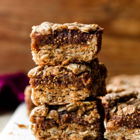 Homemade Oatmeal Fig Bars Image