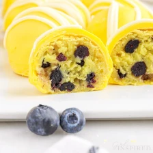 Lemon Blueberry Cheesecake Bites Recipe Page