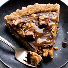 Snickers Caramel Tart Recipe Page