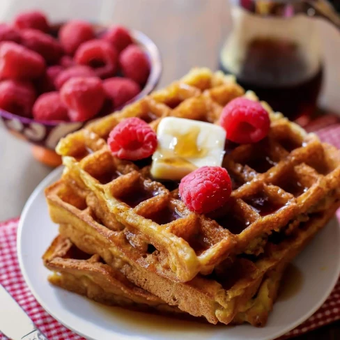 My Favorite Buttermilk Waffles Image