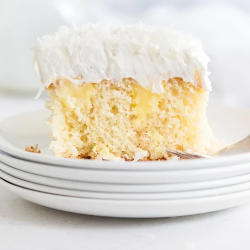 Coconut Poke Cake Image