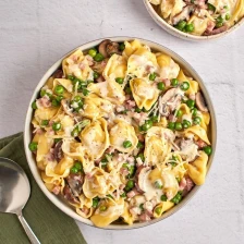Ham Tortellini Alfredo Recipe Page