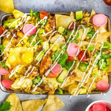 Weeknight Cheesy Summer Corn Nachos  Recipe Page