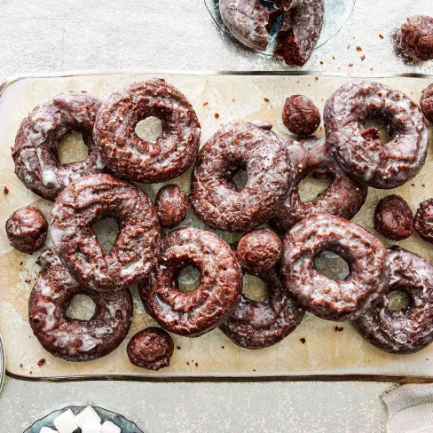 Chocolate Cake Doughnuts Image