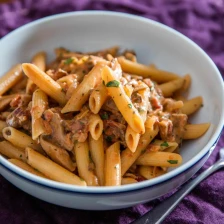 Penne Boscaiola (Woodsman-Style Pasta With Mushrooms and Bacon) Recipe Recipe Page