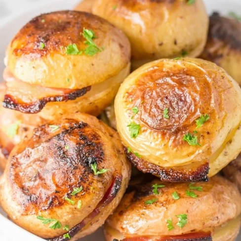 Roasted Potatoes with Bacon Recipe Image