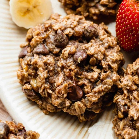 Banana Chocolate Chip Breakfast Cookies Image