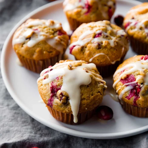 Cranberry Cardamom Spice Muffins Image