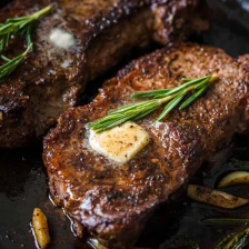 Pan-Seared Steak with Garlic Butter Recipe Page