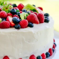 Kiwi Berry Cake Recipe Page