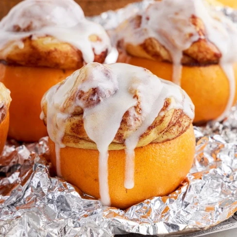 Campfire Cinnamon Rolls Image