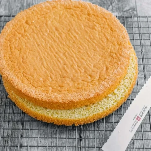 4-Ingredient Sponge Cake (Video Recipe) Image