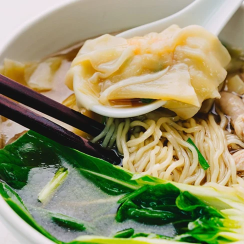 Wonton Chicken Noodle Soup | Marion&#039;s Kitchen Image