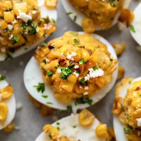 Street Corn Deviled Eggs Image