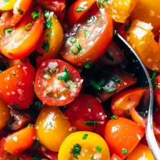 5-Ingredient Marinated Tomatoes Recipe Page