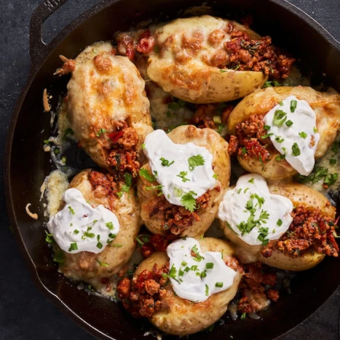 Cheesy Gochujang Baked Potatoes | Marion&#039;s Kitchen Image