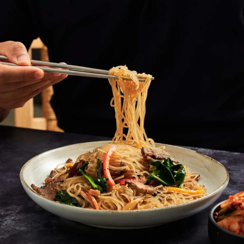 One-Pan Korean Beef Japchae Image