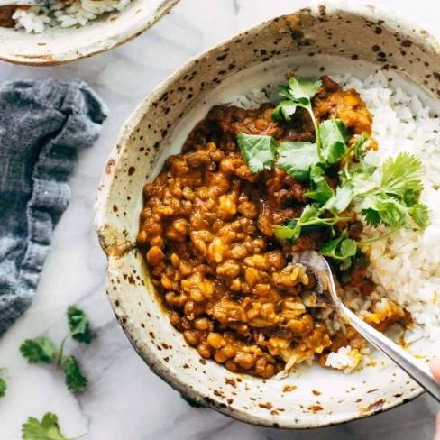 Instant Pot Red Curry Lentils Image