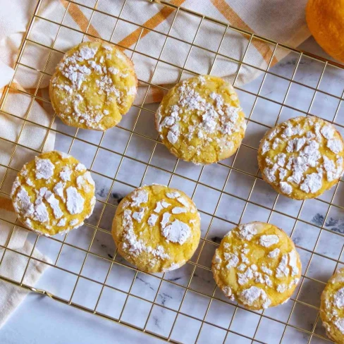 Lemon Crinkle Cookies Image