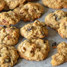 Oatmeal Brown Sugar Cookies with Raisins &amp; Pecans Recipe Page