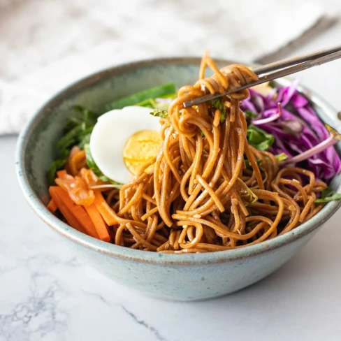 Bibim Guksu (Korean Spicy Cold Noodles) Image