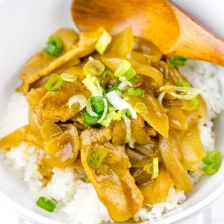 Pork Curry Donburi Recipe Page