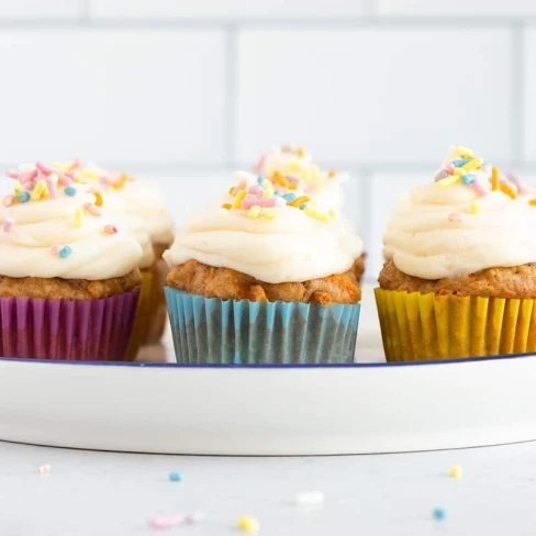 Mini Carrot Cake Cupcakes Image