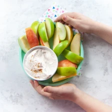 Healthy Spiced Apple Dip Recipe Page