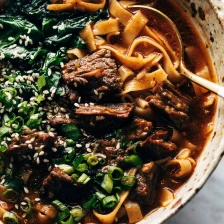 Instant Pot Spicy Short Rib Noodle Soup Recipe Page