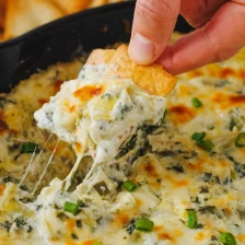 Baked Spinach and Artichoke Dip Recipe Page