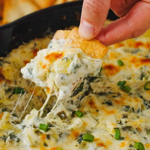 Baked Spinach and Artichoke Dip Image