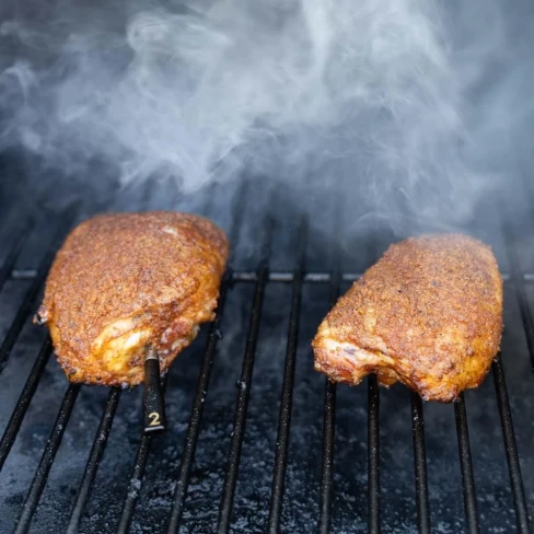 Traeger Smoked Chicken Thighs Image