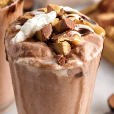 Peanut Butter Frozen Hot Chocolate Recipe Page