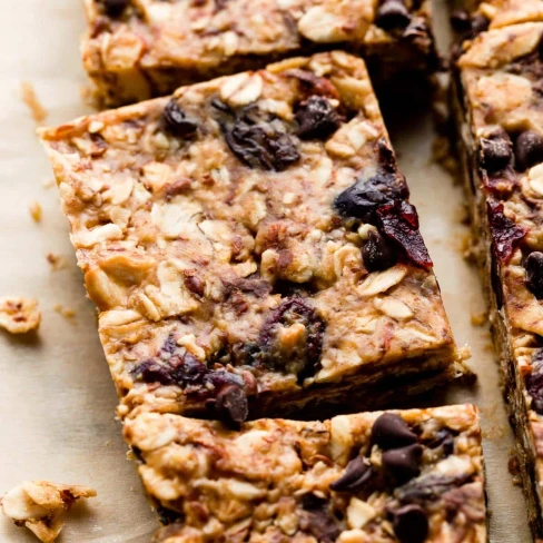 Peanut Butter Trail Mix Bars Image