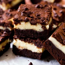 Mocha Cheesecake Brownies Recipe Page