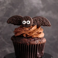 Bat Cupcakes - for Halloween Recipe Page