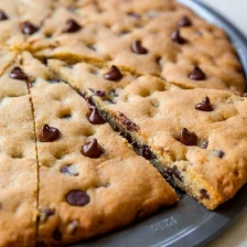 Chocolate Chip Cookie Pizza Recipe Page