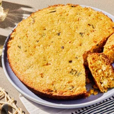 Grill-Baked Skillet Cornbread  Recipe Page