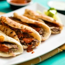 Tacos Árabes (Pita-Wrapped, Cumin-Marinated-Pork Tacos) Recipe Page