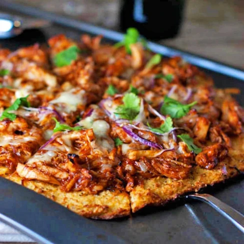 Light BBQ Chicken Pizza Image