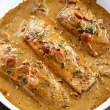 Creamy Tuscan Salmon Recipe Page