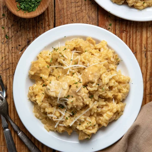 Garlic Parmesan Chicken and Rice Image