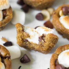 Easy Rocky Road Cookie Cups Recipe Page