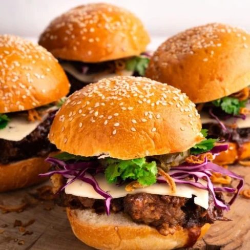 Asian Beef Short Rib Burgers | Marion&#039;s Kitchen Image