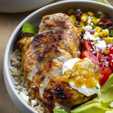 Easy Baja Bowl Recipe Page