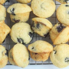 Favorite Blueberry Mini Muffins Recipe Page